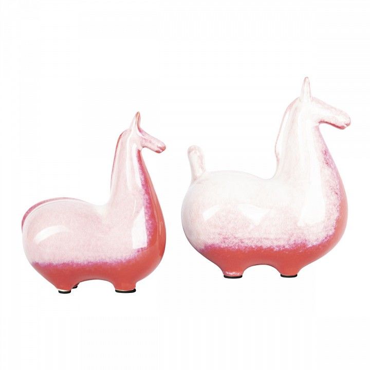 Набор из 2 статуэток Loft it Horse 10283 Red (2 pcs)