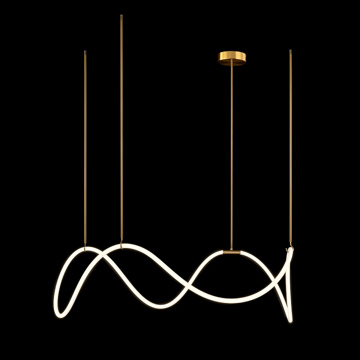 Подвесной светильник Loft it Thread 10388P/C Brass