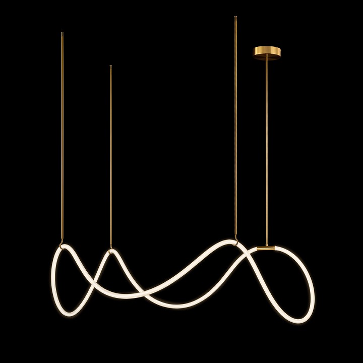 Подвесной светильник Loft it Thread 10388P/C Brass