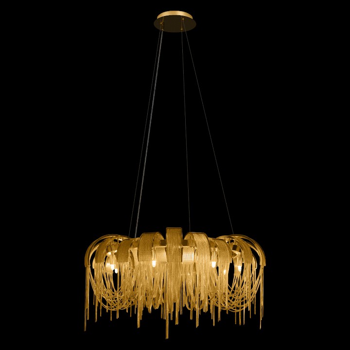 Подвесная люстра Loft it Volver 10404/800 GD