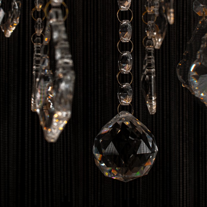 Торшер Loft it Vaille Crystal 10450F