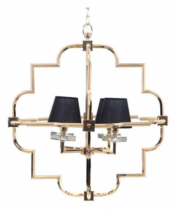 Подвесная люстра Lumina Deco Baltimore LDP 8020-4 GD+BK