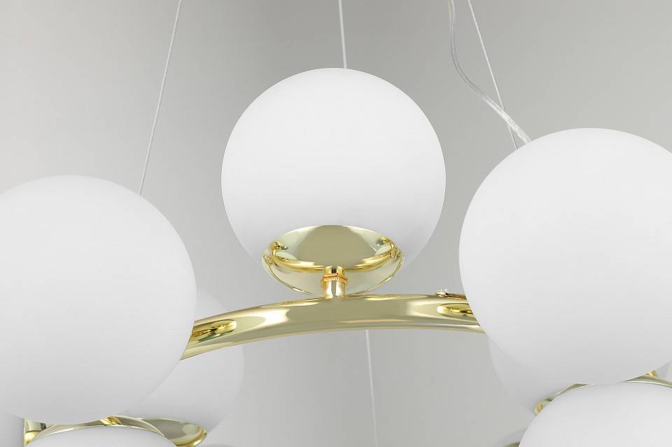 Подвесная люстра LUMINA DECO Fino TP 2002-12 GD