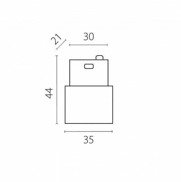 Накладной светильник Lightstar Uno 209437