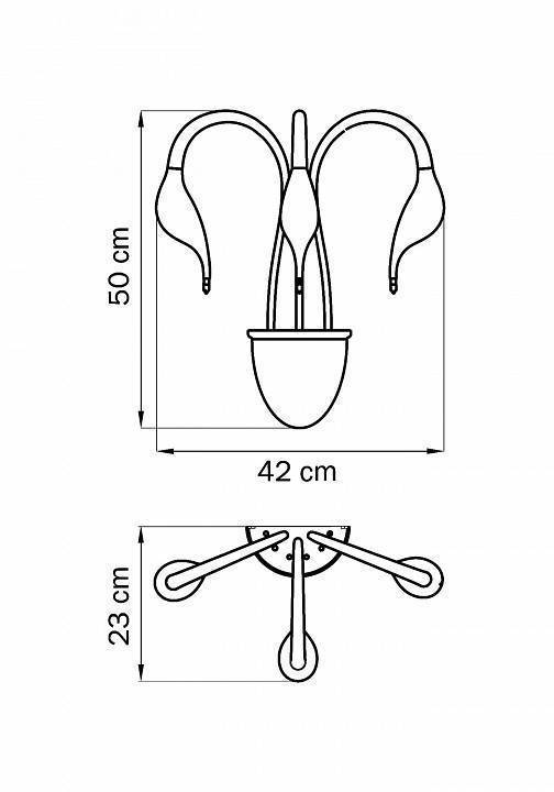 Бра Lightstar Cigno Collo 751637