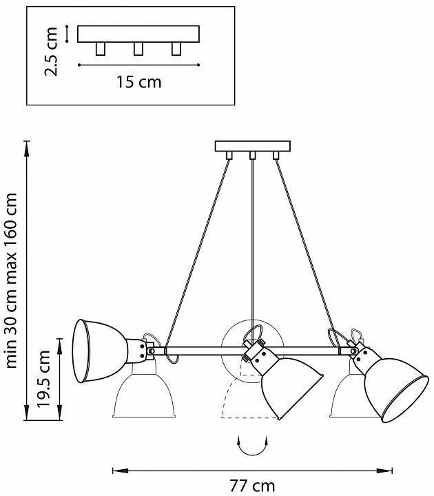 Подвесная люстра Lightstar Acrobata 761164