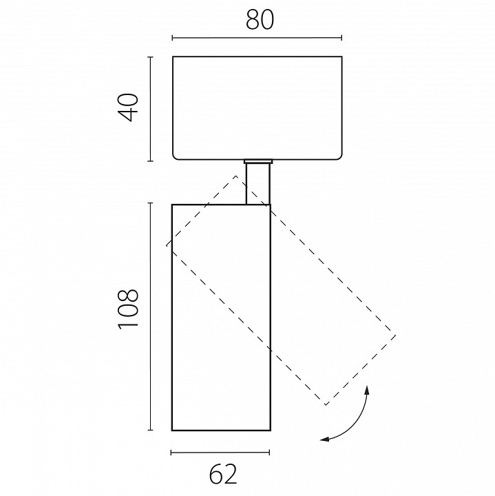 Спот Lightstar Alta Base A5137SO