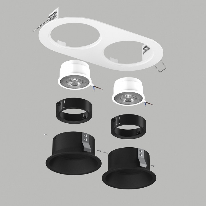Встраиваемый светильник Lightstar Domino D6560707BMOD