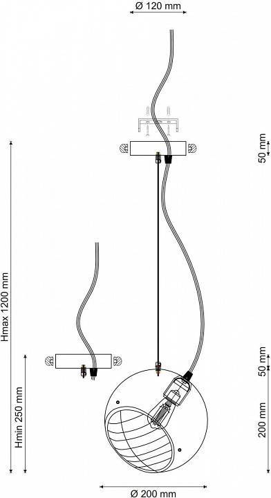 Подвесной светильник Lucia Tucci Narni 3 NARNI 1942.1 white