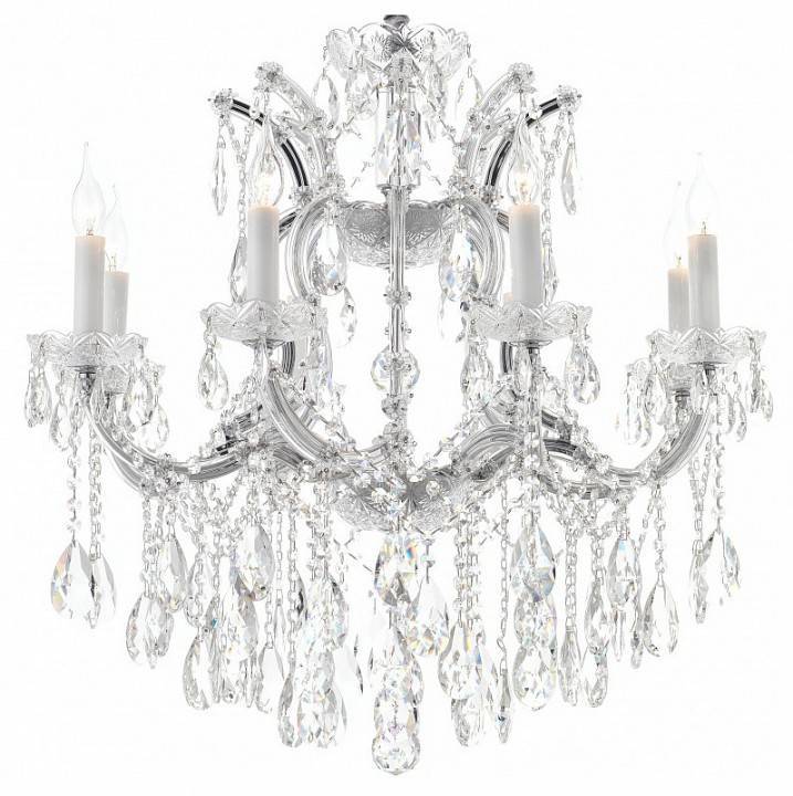 Подвесная люстра iLamp Diamond 6071-8 CR+CL