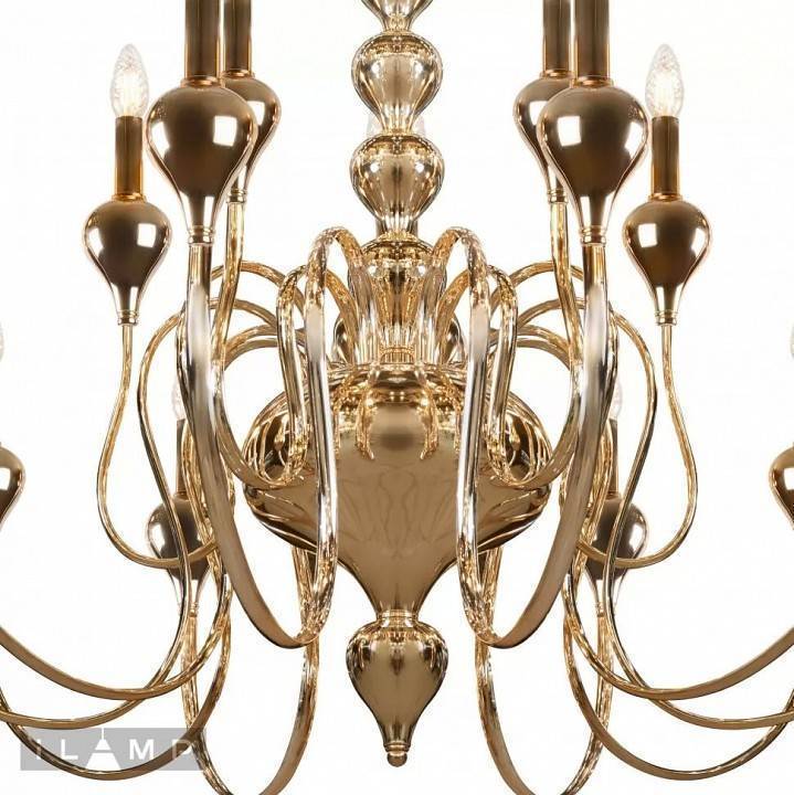 Подвесная люстра iLamp Lady 88003-10+5 GD