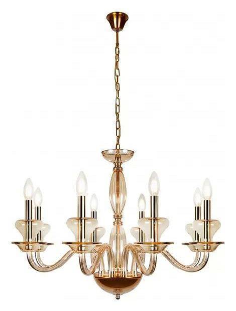 Подвесная люстра iLamp Mercury P9448-8 Gold