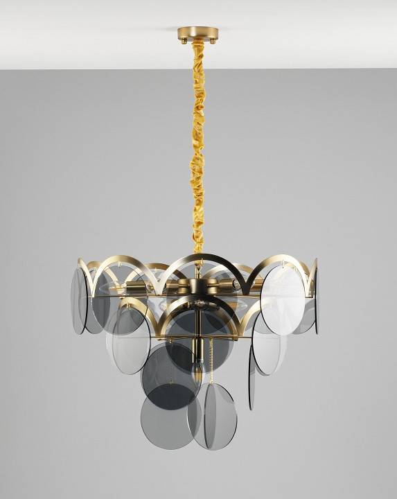 Подвесная люстра Moderli Komo 10 ламп V7082-10P