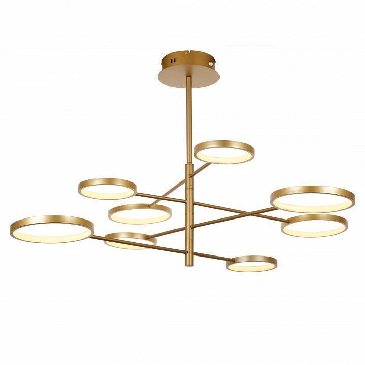 Люстра на штанге MyFar Eva 8 ламп MR1221-8CL