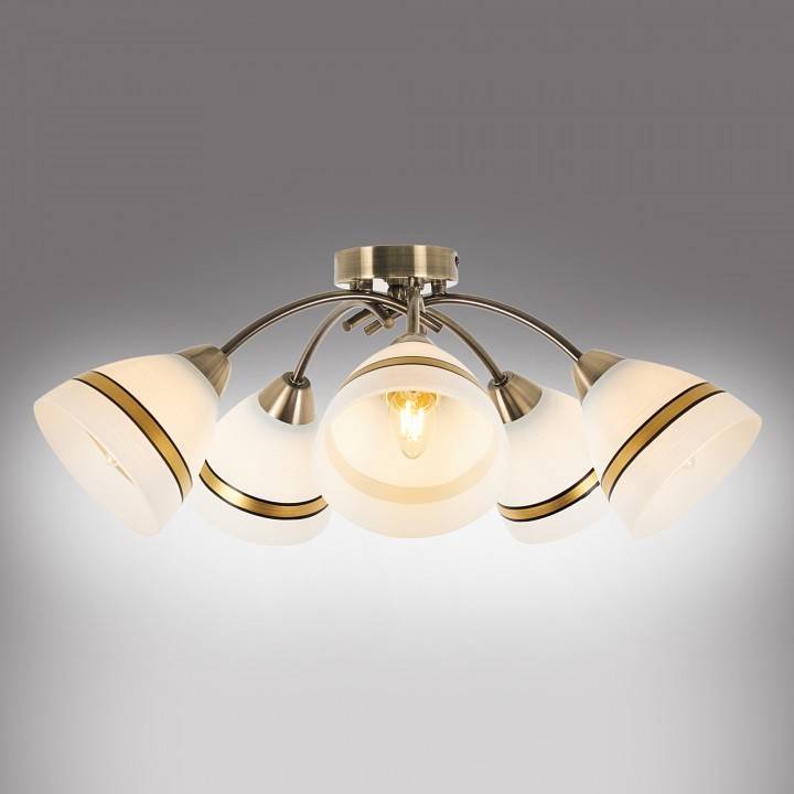 Потолочная люстра MyFar Emily 5 ламп MR1460-5C