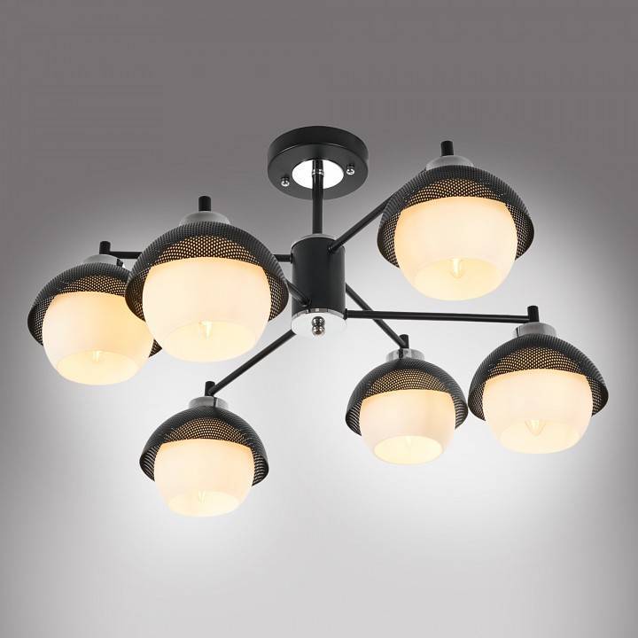 Люстра на штанге MyFar Hloya 6 ламп MR1781-6