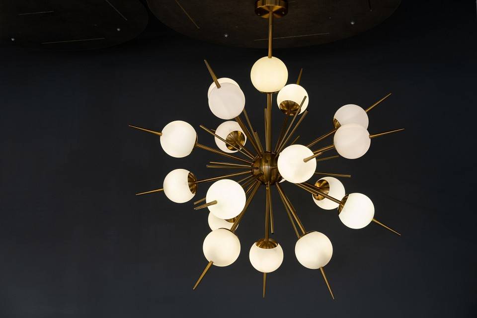 Люстра на штанге Milosh Tendence 764 18 ламп 0764CL-18AB