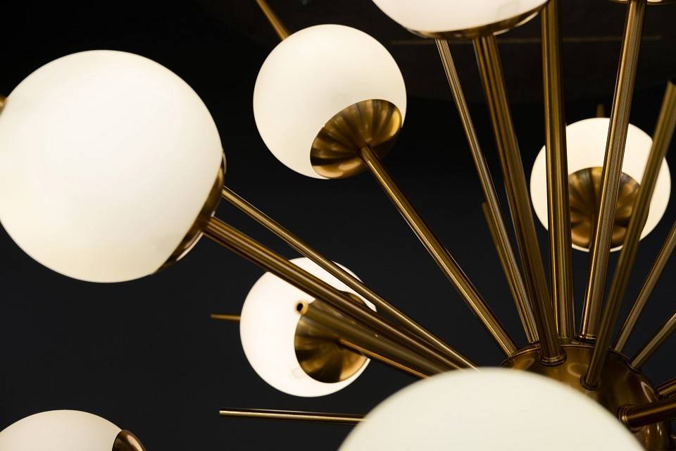 Люстра на штанге Milosh Tendence 764 18 ламп 0764CL-18AB