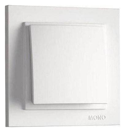 Выключатель одноклавишный Mono Electric Despina 102-010025-100