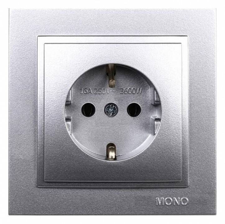 Розетка с заземлением Mono Electric Despina 102-212121-117