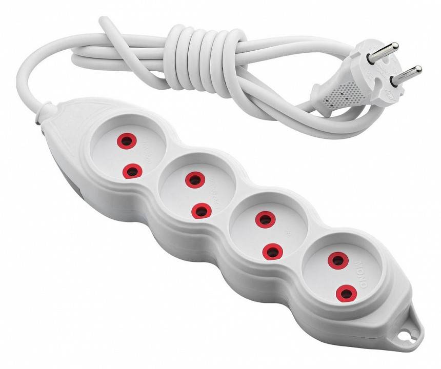 Удлинитель Mono Electric Orion 3 розетки 5 м с заземлением 150-010003-405