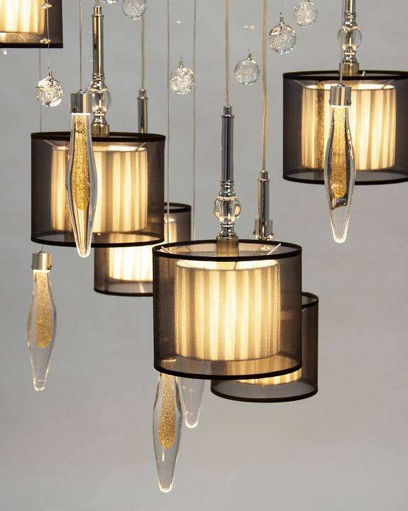 Подвесная люстра Manne Paula PL.5301-(8+4)+5CHshade