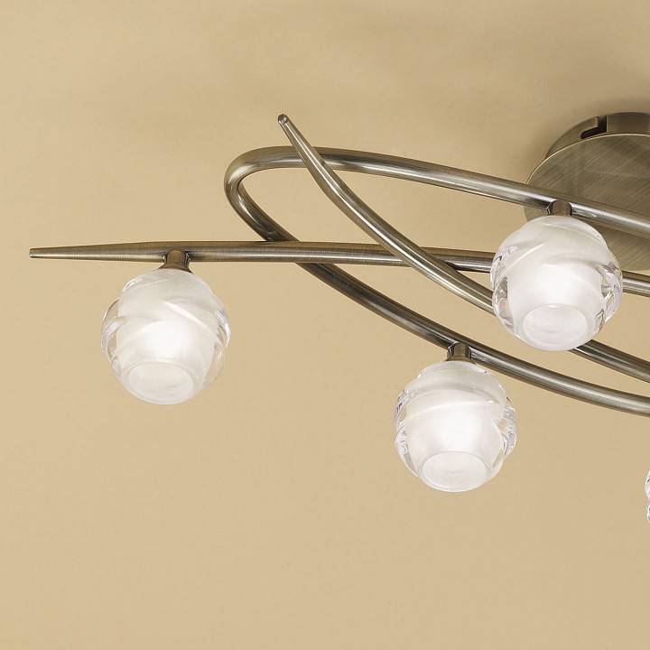 Люстра на штанге Mantra Loop 5 ламп 1822