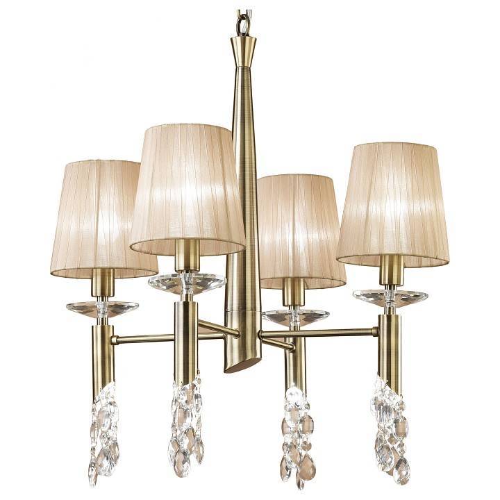 Подвесная люстра Mantra Tiffany 8 ламп 3872