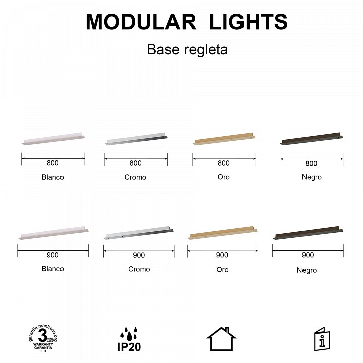 Основание Mantra Modular Light Florones 9385