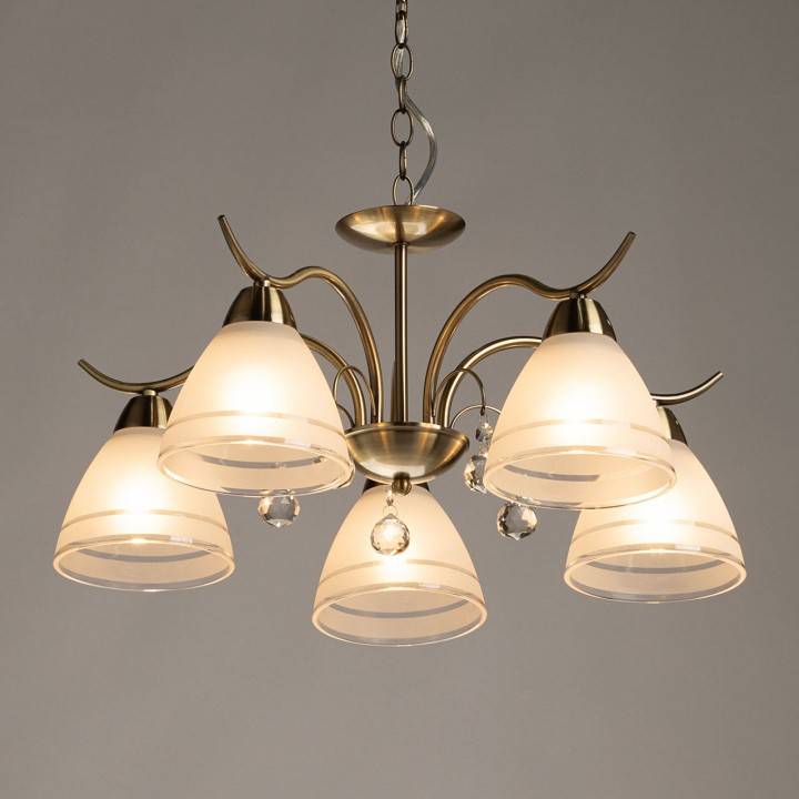 Подвесная люстра De City Ариадна 43 5x60 Вт E14 105012505