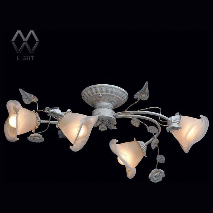 Люстра на штанге MW-Light Восторг 14 4 лампы 242014704