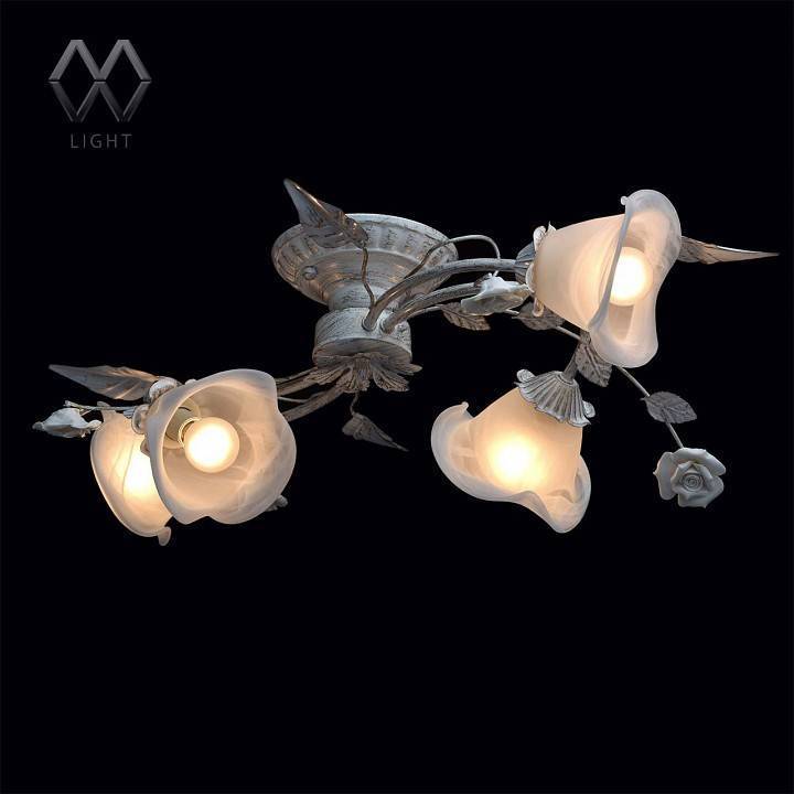 Люстра на штанге MW-Light Восторг 14 4 лампы 242014704