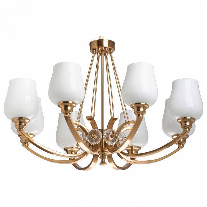 Подвесная люстра MW-Light Палермо 27 8x60 Вт E14 386017908