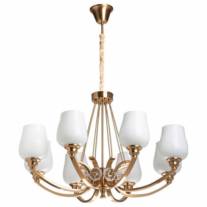 Подвесная люстра MW-Light Палермо 27 8x60 Вт E14 386017908