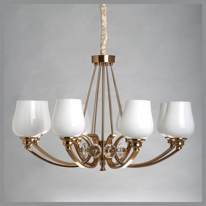 Подвесная люстра MW-Light Палермо 27 8x60 Вт E14 386017908