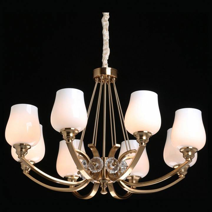 Подвесная люстра MW-Light Палермо 27 8x60 Вт E14 386017908