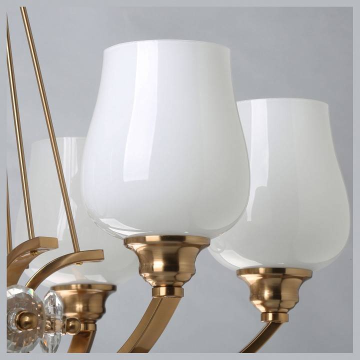 Подвесная люстра MW-Light Палермо 27 8x60 Вт E14 386017908