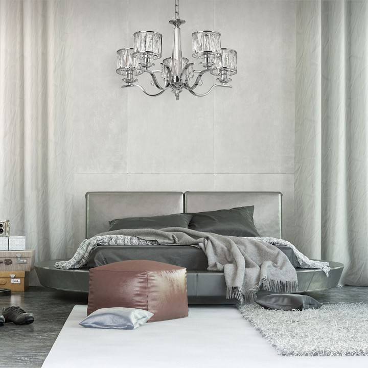 Подвесная люстра Chiaro Камилла 5 ламп 436010305