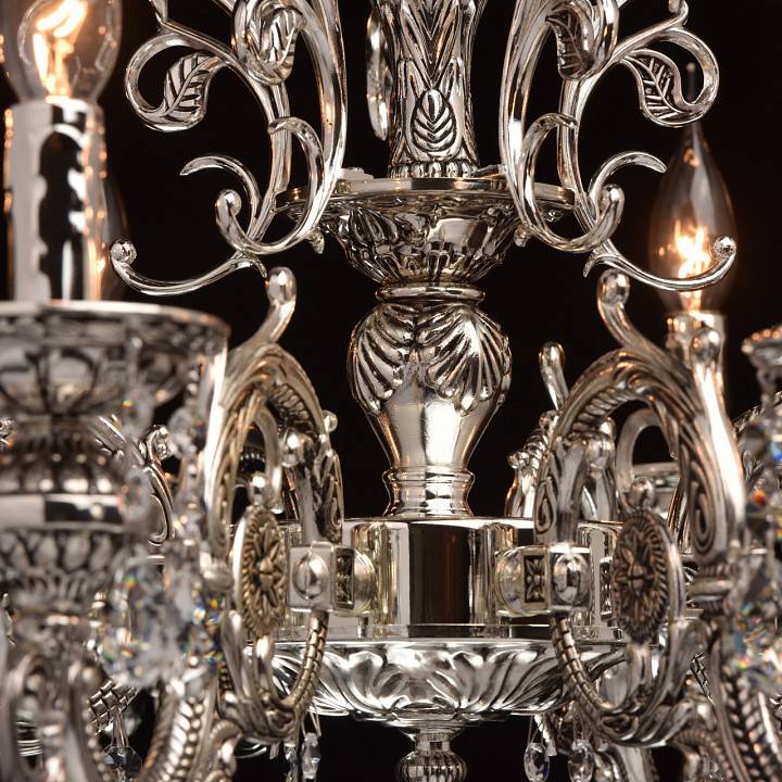 Подвесная люстра MW-Light Селена 10 8x60 Вт E14 482013708