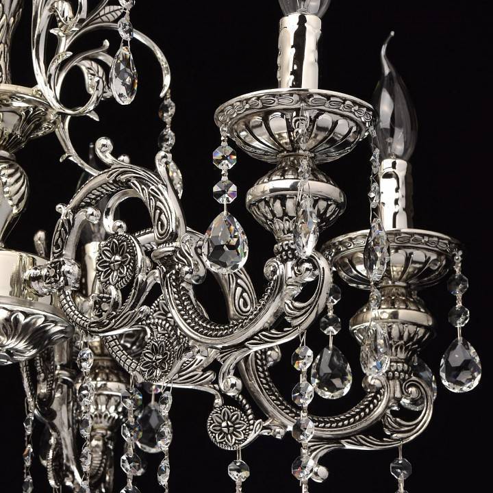 Подвесная люстра MW-Light Селена 10 8x60 Вт E14 482013708