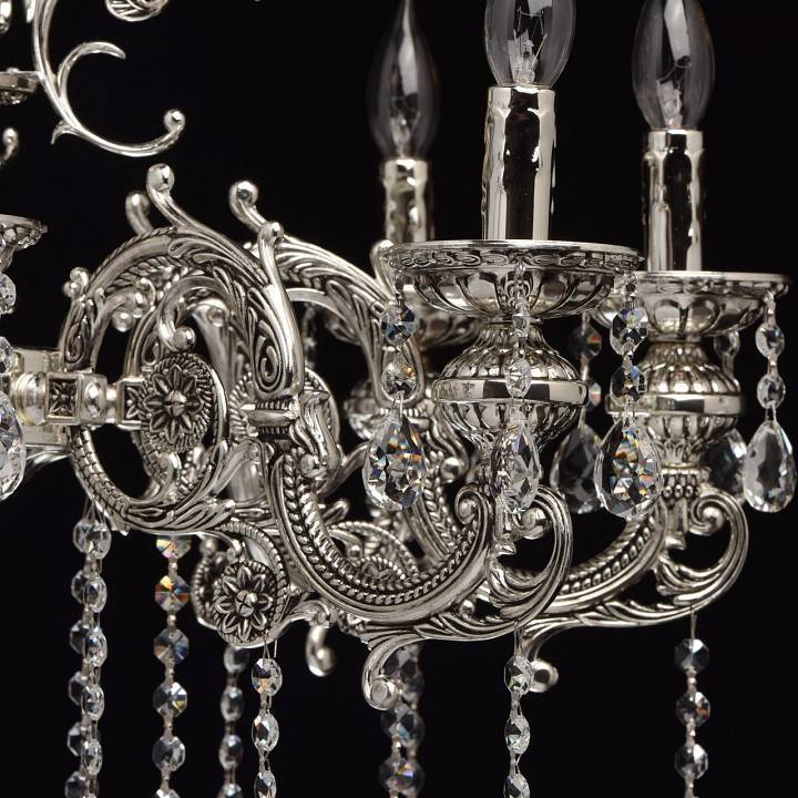 Подвесная люстра MW-Light Селена 10 8x60 Вт E14 482013708