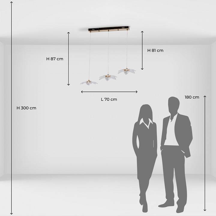 Подвесной светильник De City Оскар 62 510014503