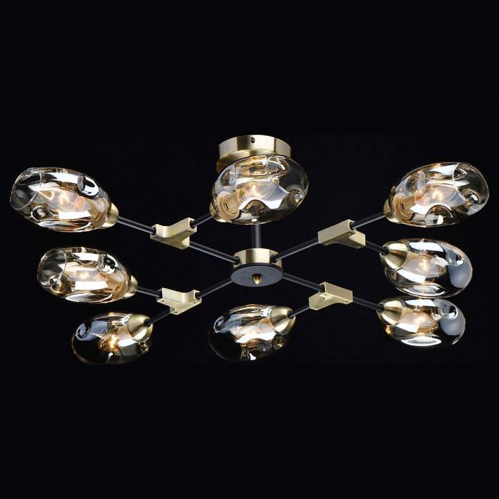 Люстра на штанге DeMarkt Гамбург 8х60Вт E27 605012208