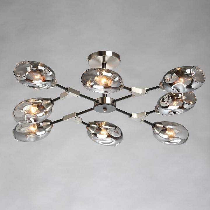 Люстра на штанге DeMarkt Гамбург 8х60Вт E27 605016508