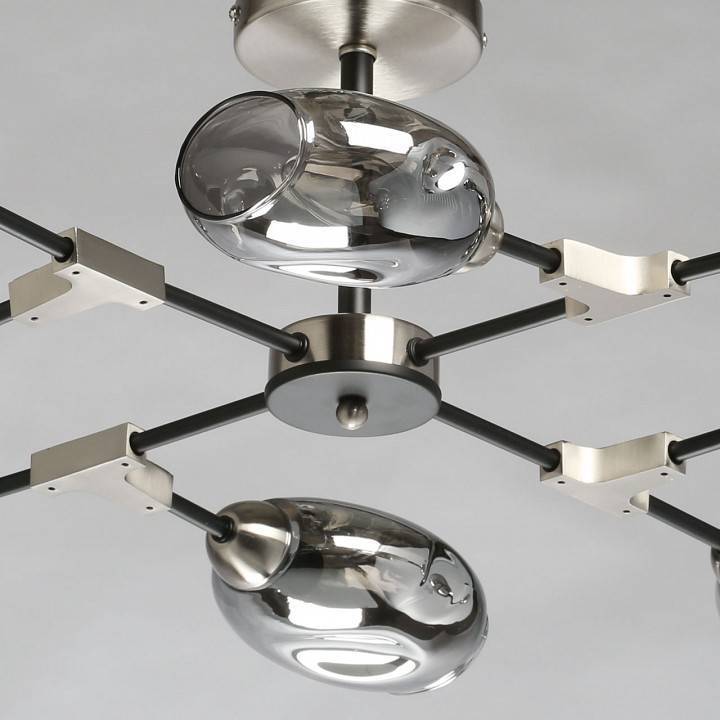 Люстра на штанге DeMarkt Гамбург 8х60Вт E27 605016508