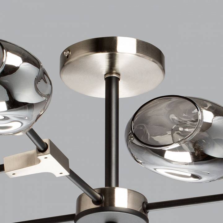 Люстра на штанге DeMarkt Гамбург 8х60Вт E27 605016508