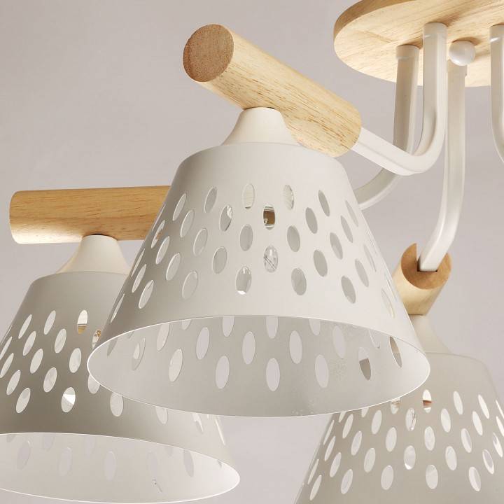 Люстра на штанге De City Семья 5x60 Вт E27 635016705