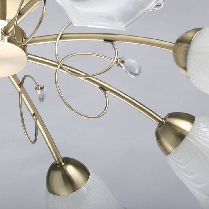 Люстра на штанге De City Флора 8х40Вт E14 670011108