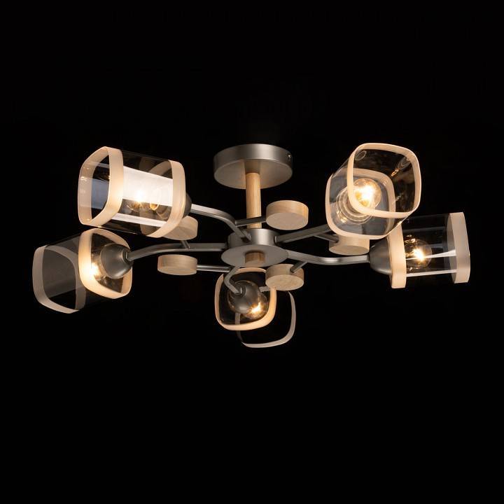 Люстра на штанге De City Тетро 5x60 Вт E27 673018805