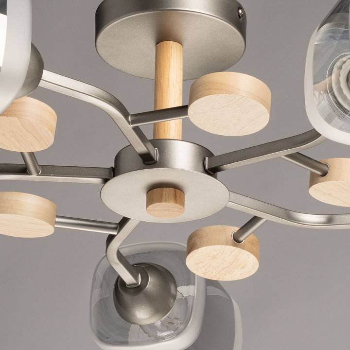 Люстра на штанге De City Тетро 5x60 Вт E27 673018805